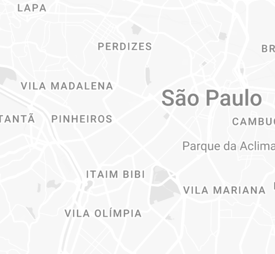 Mapa de São Paulo